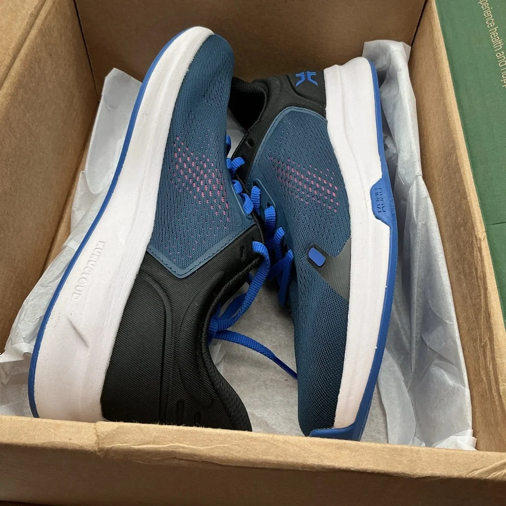 KURU ATOM Fusion Women's‎ Athletic Shoe in Black and Blue size 11